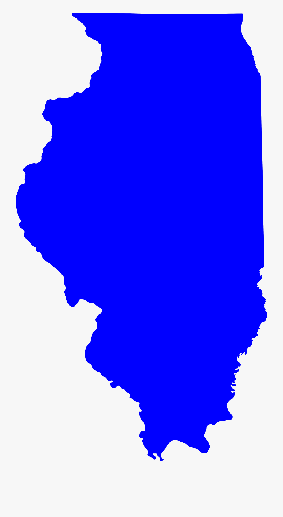 Illinois Electoral Map 2016, Transparent Clipart