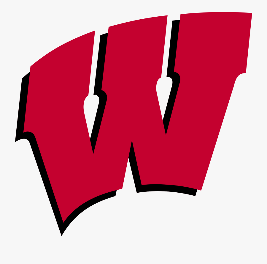 Illinois Fighting Illini At Wisconsin Badgers 2/18/19 - Wisconsin Badgers Drawing, Transparent Clipart