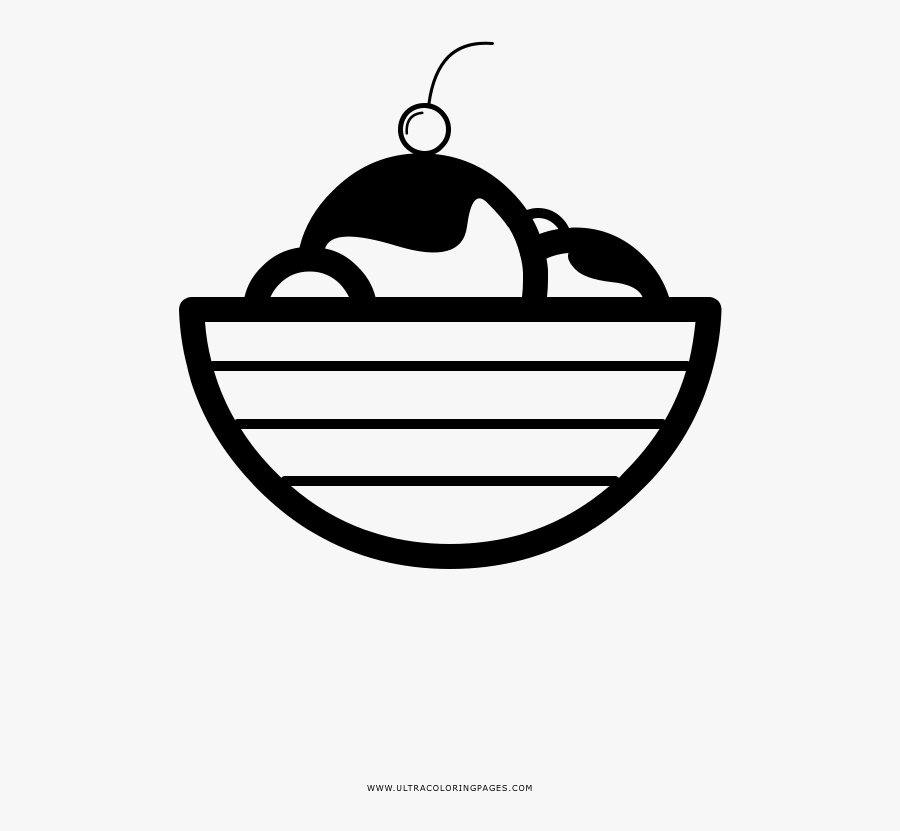 Download Ice Cream Bowl Coloring Page - Πλανητησ Αρησ Κλιπαρτ ...
