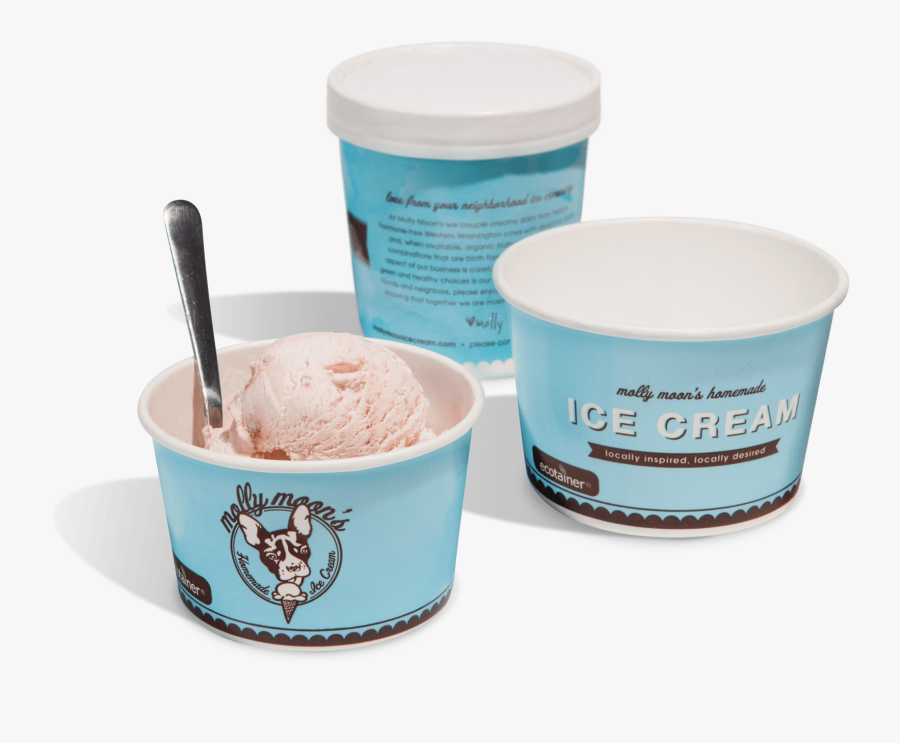 Clip Art Ice Cream Branding - Ice Cream Cup Package, Transparent Clipart