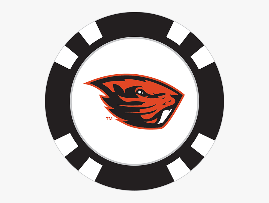 Oregon State Beavers Poker Chip Ball Marker - Carolina Hurricanes Clip Art, Transparent Clipart