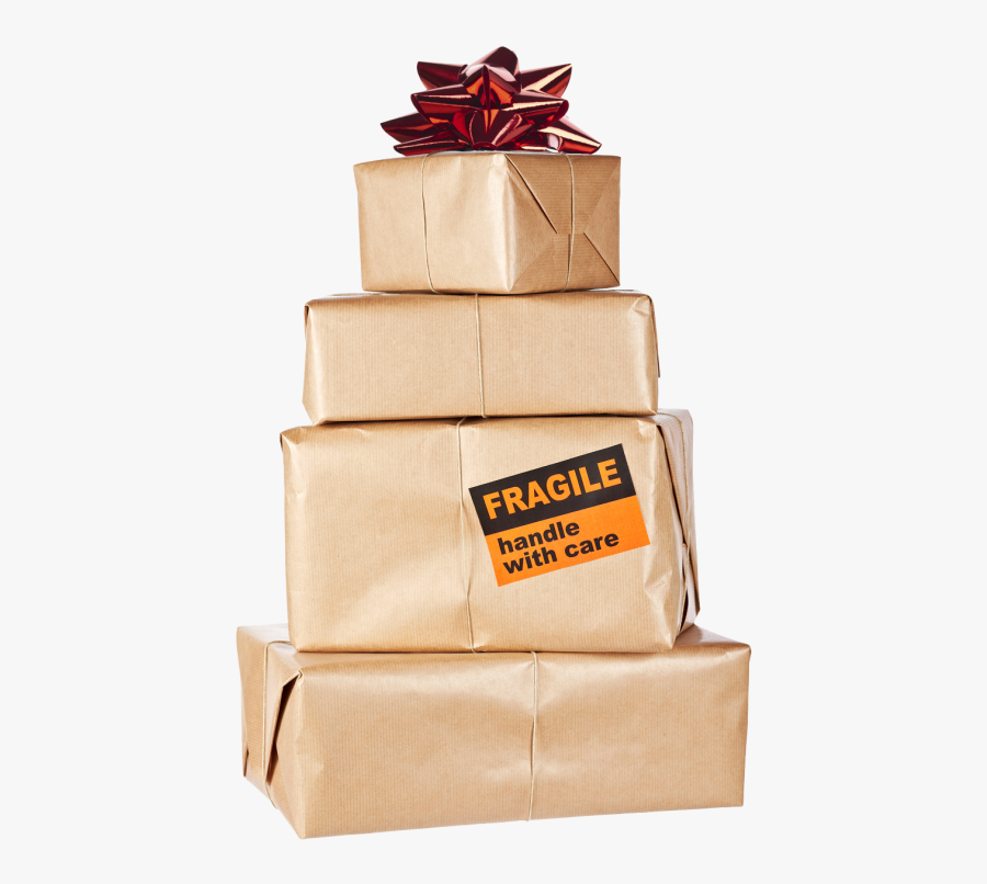 Transparent Package Delivery Clipart - Gift Wrapping, Transparent Clipart