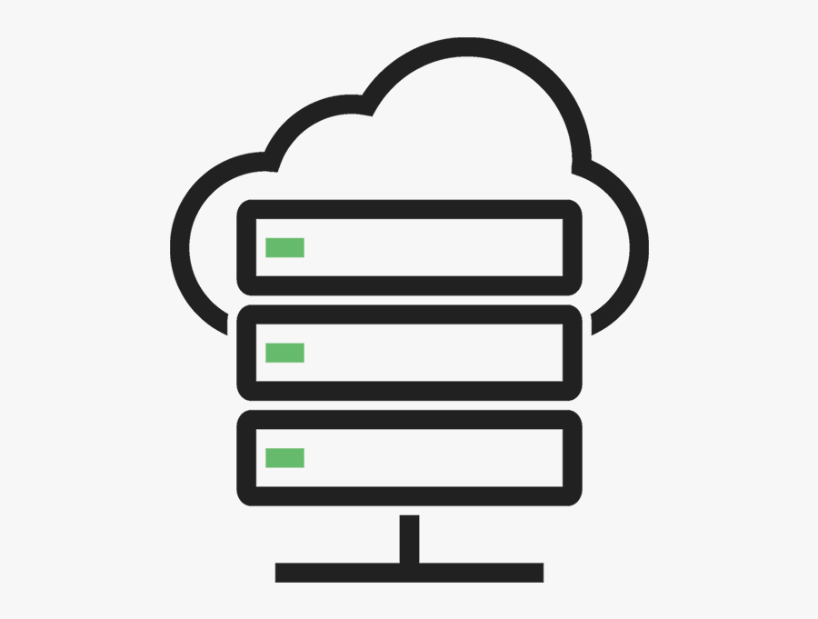 Cloud Server - Cloud Server Icon Png, Transparent Clipart