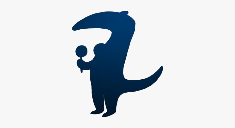 Transparent Anteater Png Clipart Free Download - Silhouette, Transparent Clipart