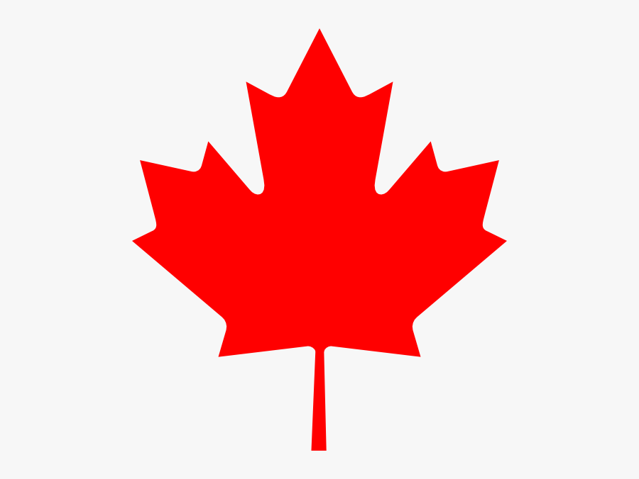 Free Vector Flag Of Canada Leaf Clip Art - Simbolo Da Bandeira Do Canada, Transparent Clipart