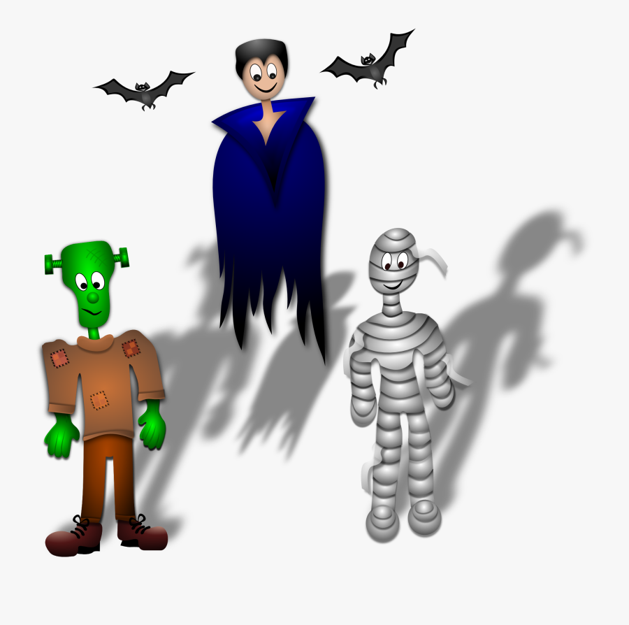 Character Png Halloween Trick Or Treaters Clipart, Transparent Clipart