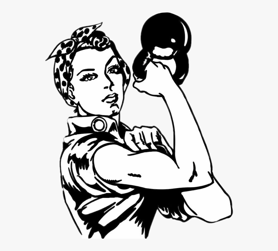 #woman #work #wecandoit #strong #strongwoman #tumblr - Girls Just Want To Have Guns Workout Shirt, Transparent Clipart