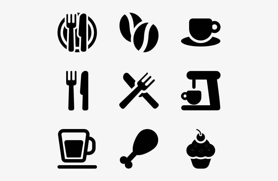 Jpg Freeuse Stock Cutlery Packs Svg - Security System Icon Png, Transparent Clipart
