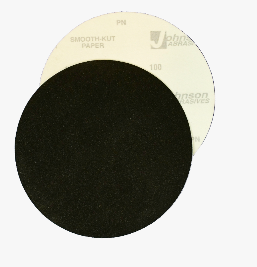 Smooth-kut™ Paper Drywall Hook & Loop Discs - Circle, Transparent Clipart