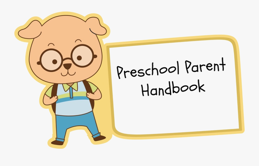 Preschool Parent Handbook - Cartoon, Transparent Clipart