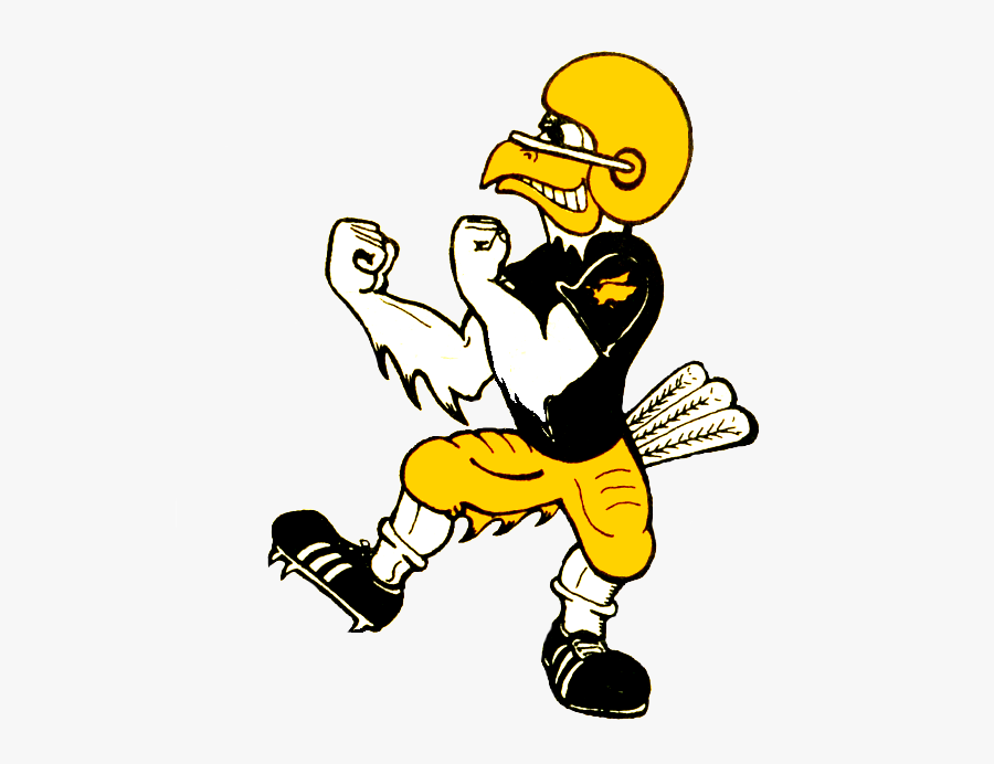 Hawk Clipart Herky - Iowa, Transparent Clipart