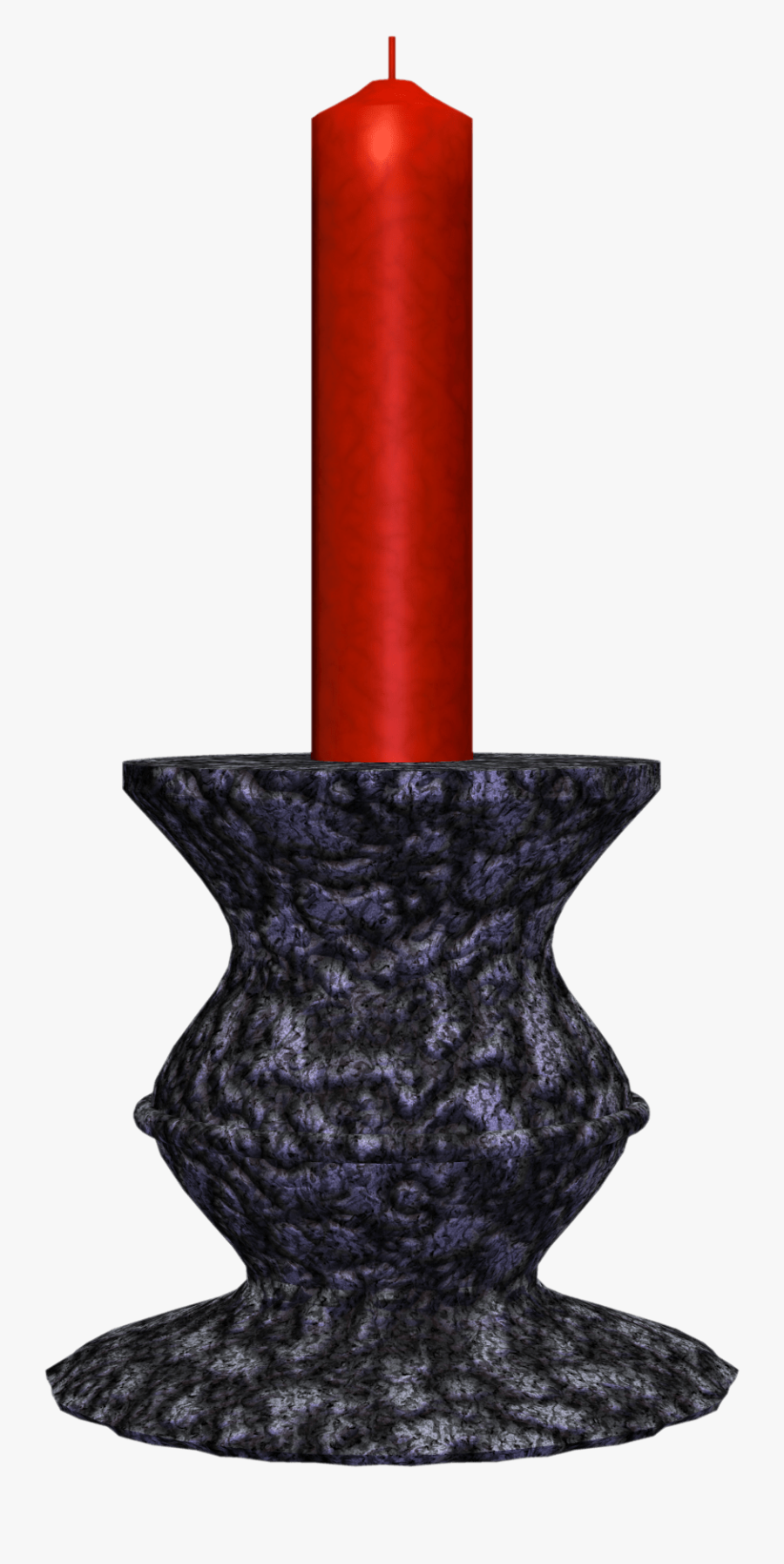 Creepy Candle Clipart - Vase, Transparent Clipart