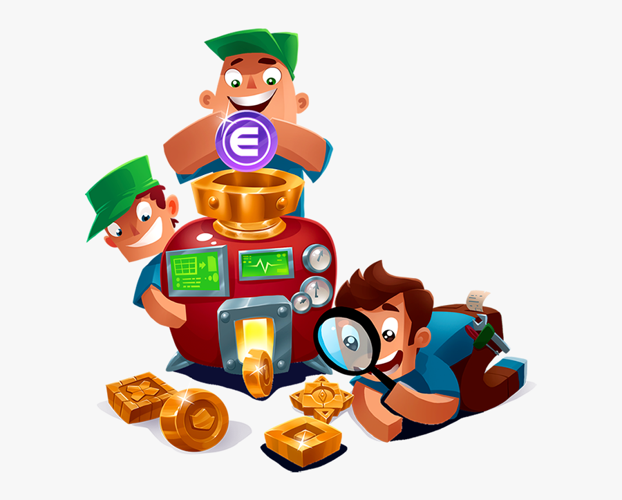 Offering Initial Blockchain Cryptocurrency Erc-20 Coin - Enjin Coins Melting, Transparent Clipart