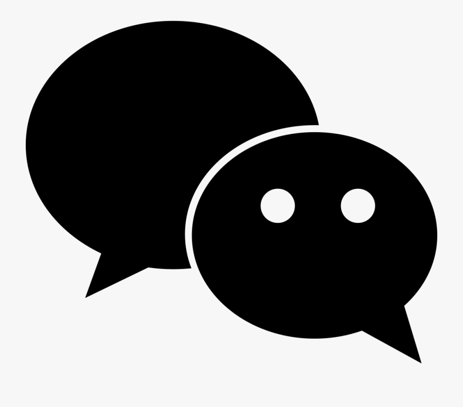 Wechat Svg Png Icon Free Download - Icon, Transparent Clipart