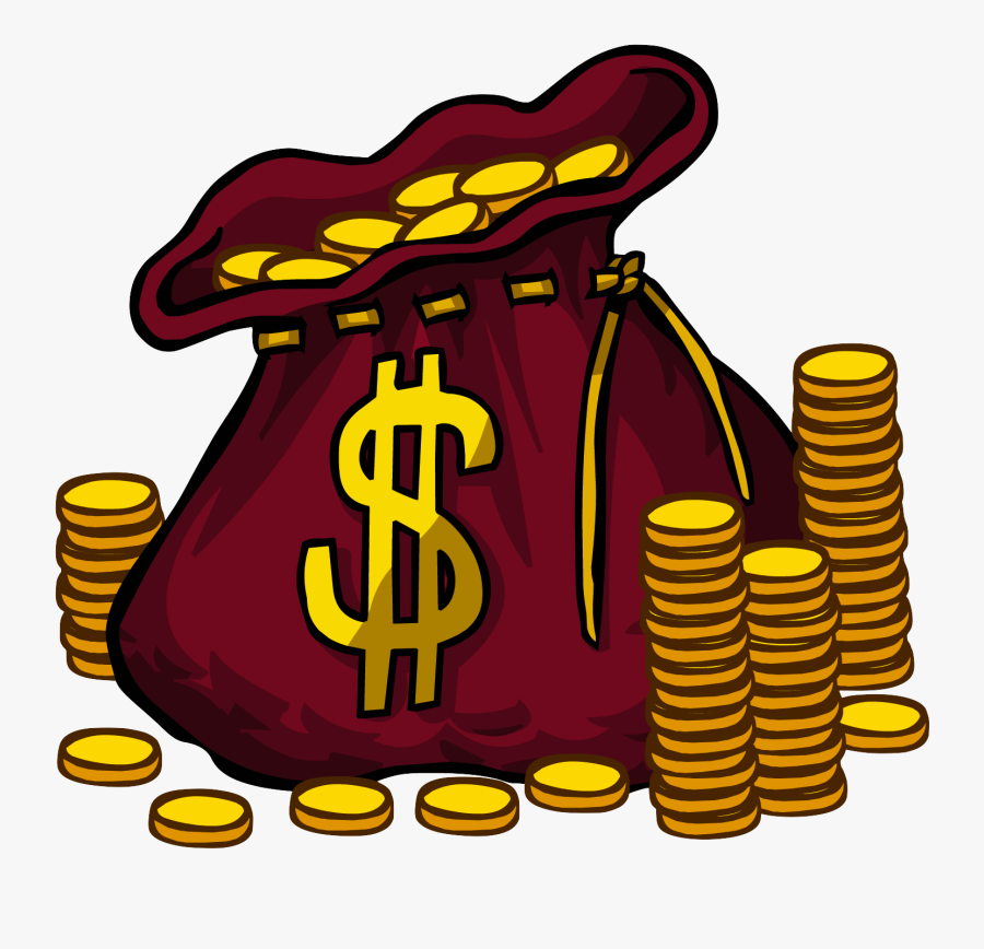 Cartoon Money Bag Vector Economics Economic Performance - Cartoon Money Bags Png, Transparent Clipart