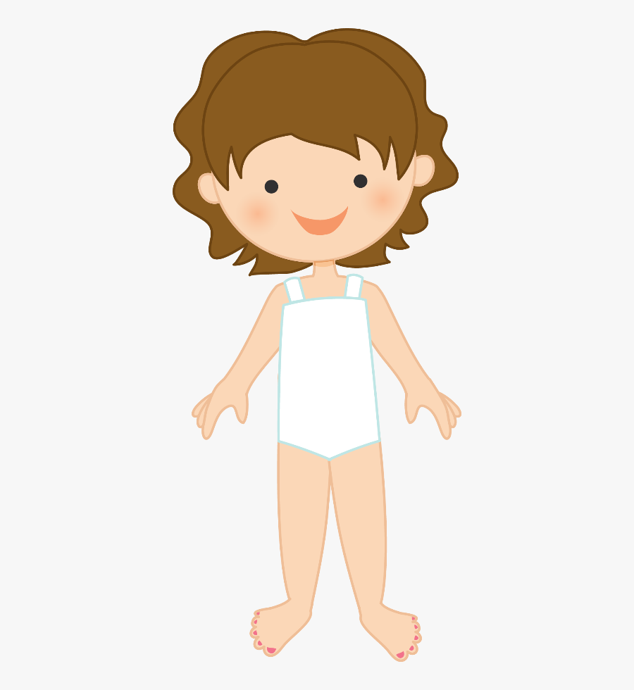 Costura E Roupas Jwi Dressupgirl Brownhair Png - Corpo Humano Clipart, Transparent Clipart