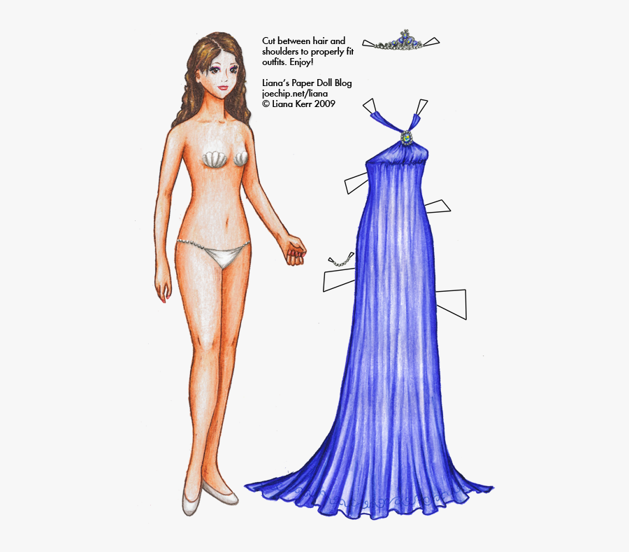 Lianas Paper Dolls, Transparent Clipart