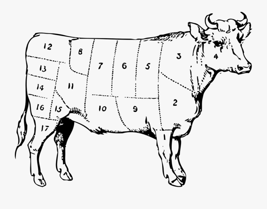 Transparent Calf Clipart - Ox Clip Art, Transparent Clipart