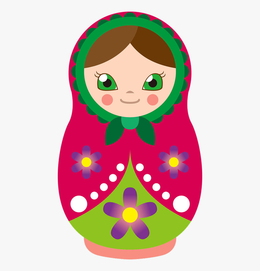 Matryoshka Russia Moscow - 마트 료 시카 Png, Transparent Clipart
