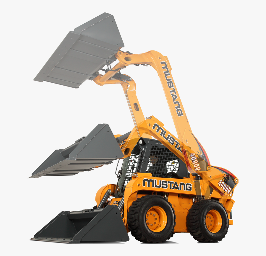 Bobcat Clipart Skidsteer - Skid Steer Arms Up, Transparent Clipart