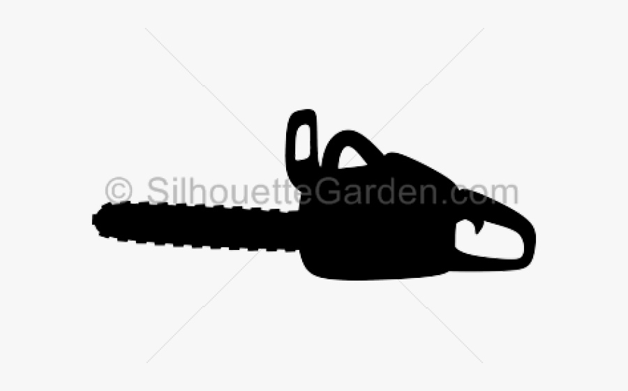 Chainsaw Silhouettes, Transparent Clipart
