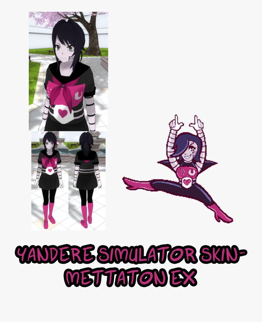 Undertale Yandere Simulator Flowey - Yandere Simulator Undertale, Transparent Clipart