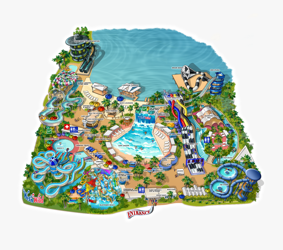 Wet N Wild Orlando, Transparent Clipart