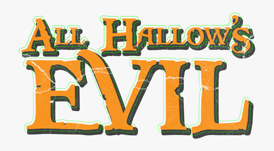 All Hallow"s Evil Logo, Transparent Clipart
