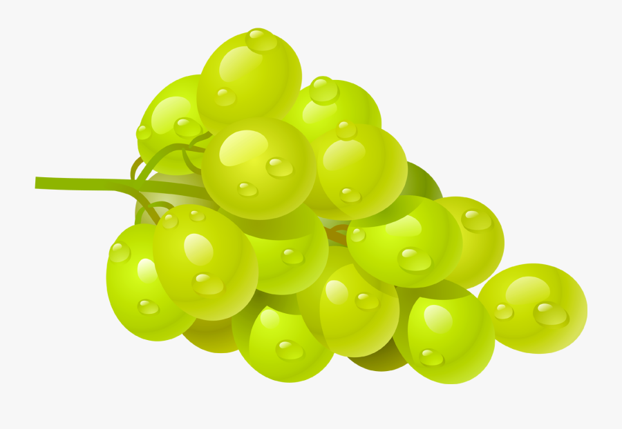 Grapes Png Clipart With Transparent Background - Transparent Background Green Grapes Clipart, Transparent Clipart