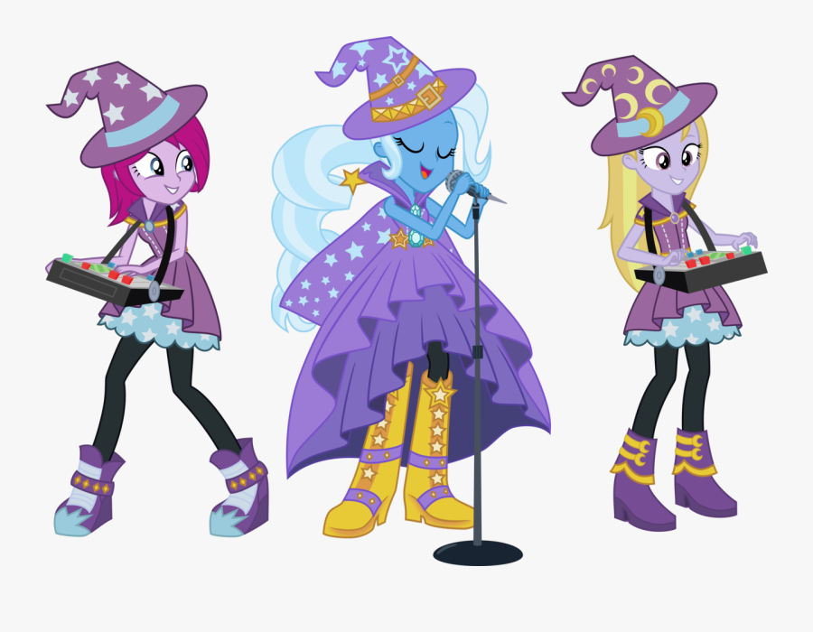 Lace Clipart Blush Lace - My Little Pony Equestria Girls Trixie, Transparent Clipart