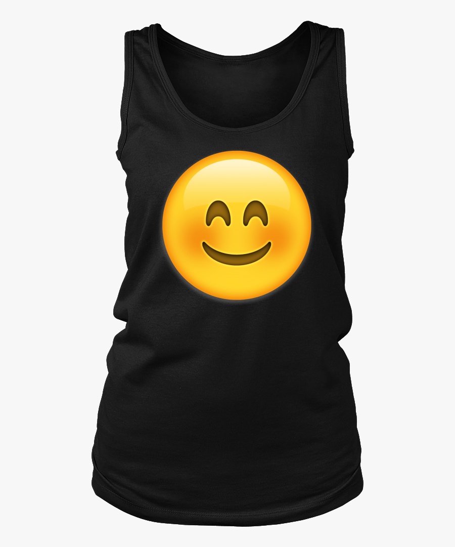 Blush Emoji Png - Shirt, Transparent Clipart