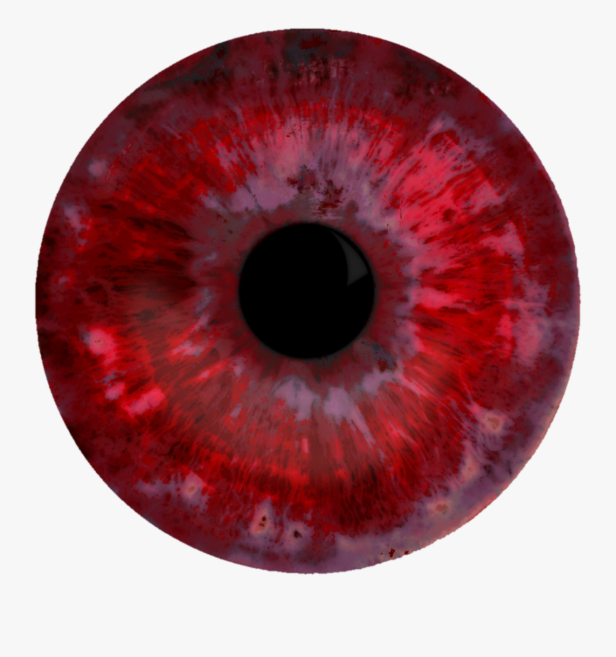 Transparent Scary Eye Clipart - Red Pupil Png, Transparent Clipart