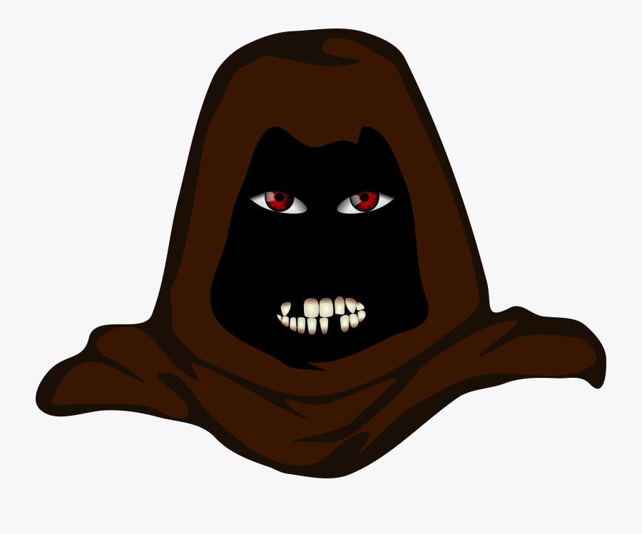 Evil Clip Arts - Hooded Cartoon Character, Transparent Clipart