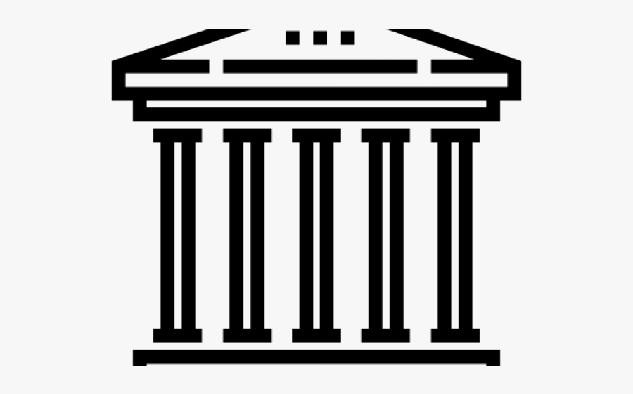 Monument Clipart Ancient Greece - Greek Temple Icon Png Transparent, Transparent Clipart