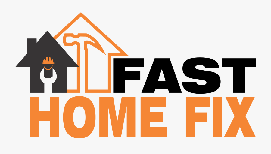 Home Improvement Image - Fast Home Fix Logo, Transparent Clipart