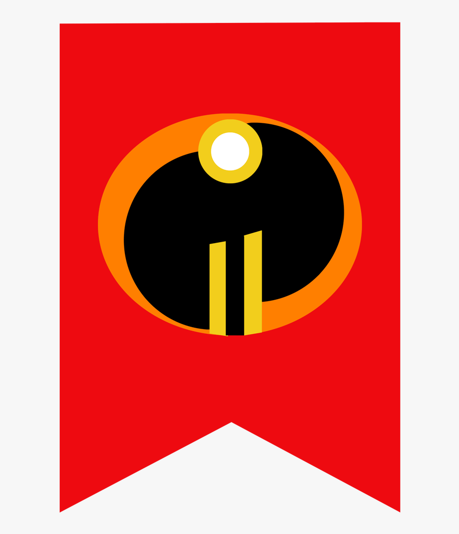 Transparent Vip Pass Clipart - Incredibles Theme Party Banner Free Printable Incredibles, Transparent Clipart