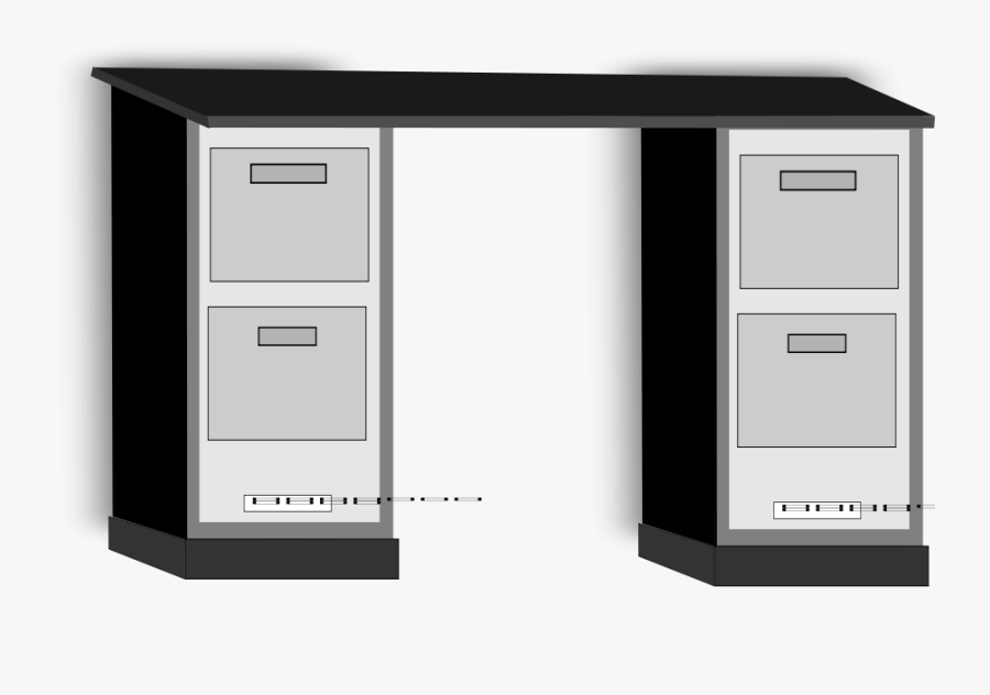 Office Table - Png Table Hd, Transparent Clipart