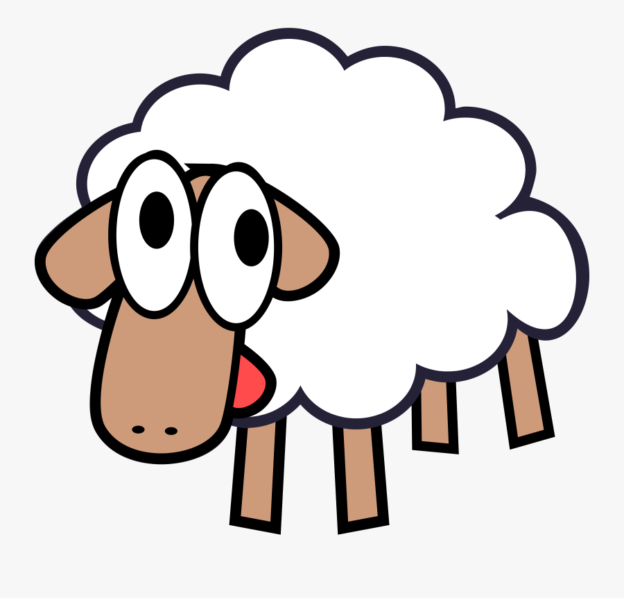 Cartoon Sheeps - Sheep Clipart Png, Transparent Clipart