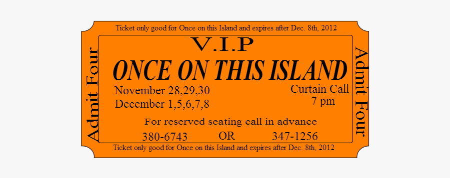 Ticket, Transparent Clipart