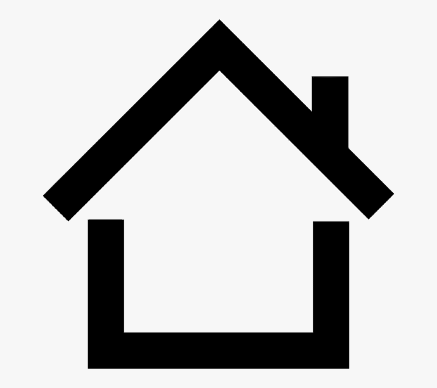Home Clipart Home Improvement - Simple Clip Art House, Transparent Clipart