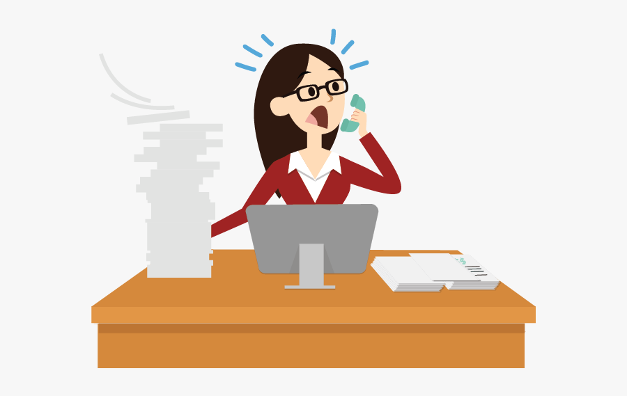 Secretary Clipart Office Management - Dispatcher Clipart, Transparent Clipart