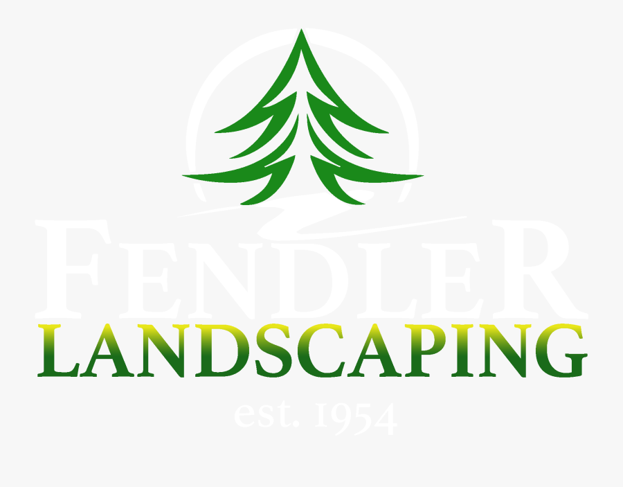 Fendler Landscaping Arnold Logo White - Christmas Tree, Transparent Clipart