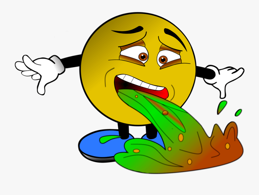 Feeling Nausea, Transparent Clipart
