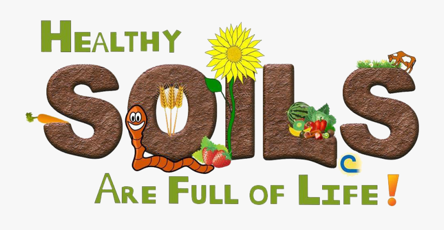 Compost Creates Healthy Soil - Poster Images On Soil Conservation, Transparent Clipart