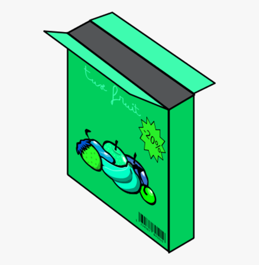 Transparent Background Cereal Box Clipart, Transparent Clipart