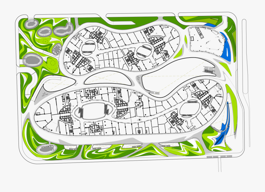 Design Exhibition Floor Plan, Transparent Clipart