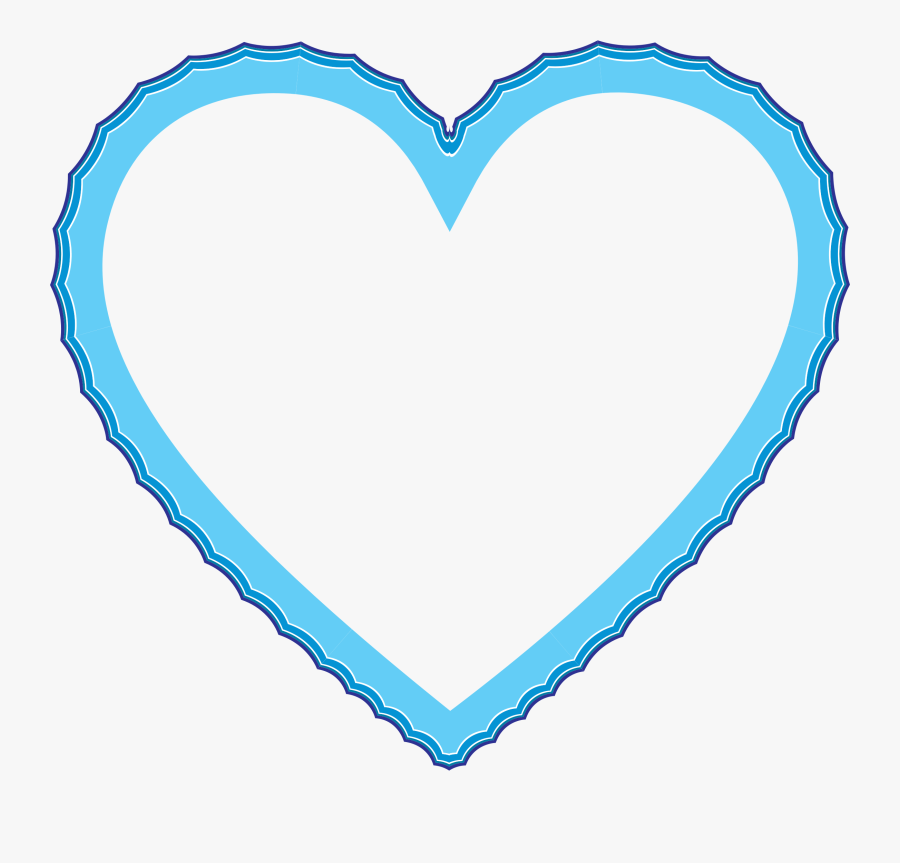 Heart,turquoise,aqua - Heart, Transparent Clipart