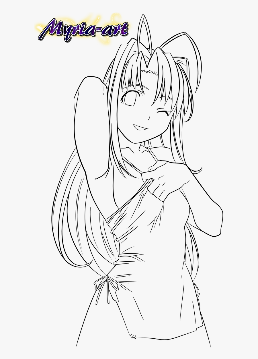 Naru Lineart - Line Art, Transparent Clipart