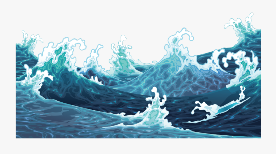 #sea #water #waves #mar #olas - Olas De Mar Png, Transparent Clipart