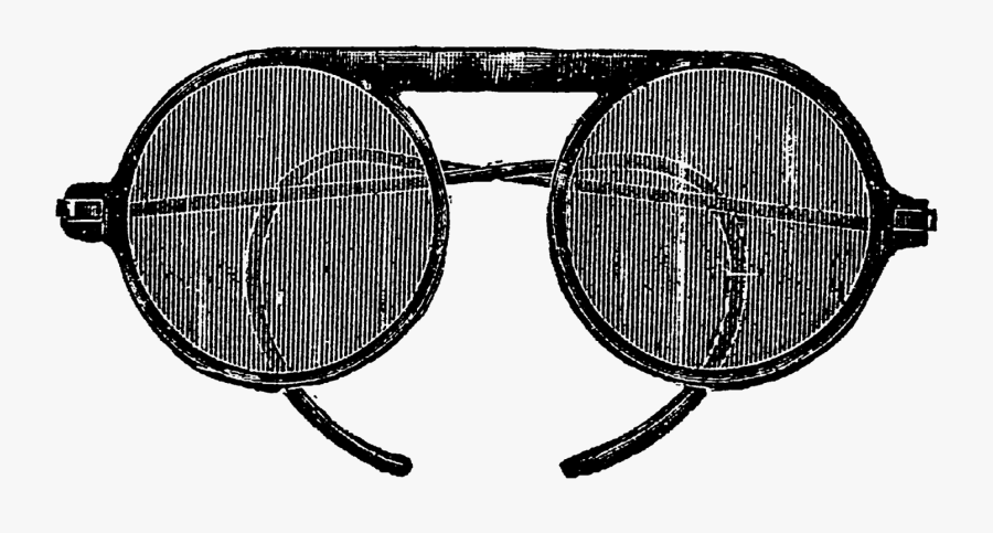 The First Two Vintage Images Are Of Eye Glasses - Clip Art, Transparent Clipart